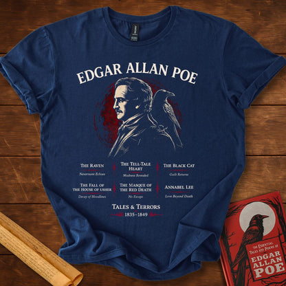 Edgar Allan Poe – Tales & Terrors Blood Moon Edition T-Shirt
