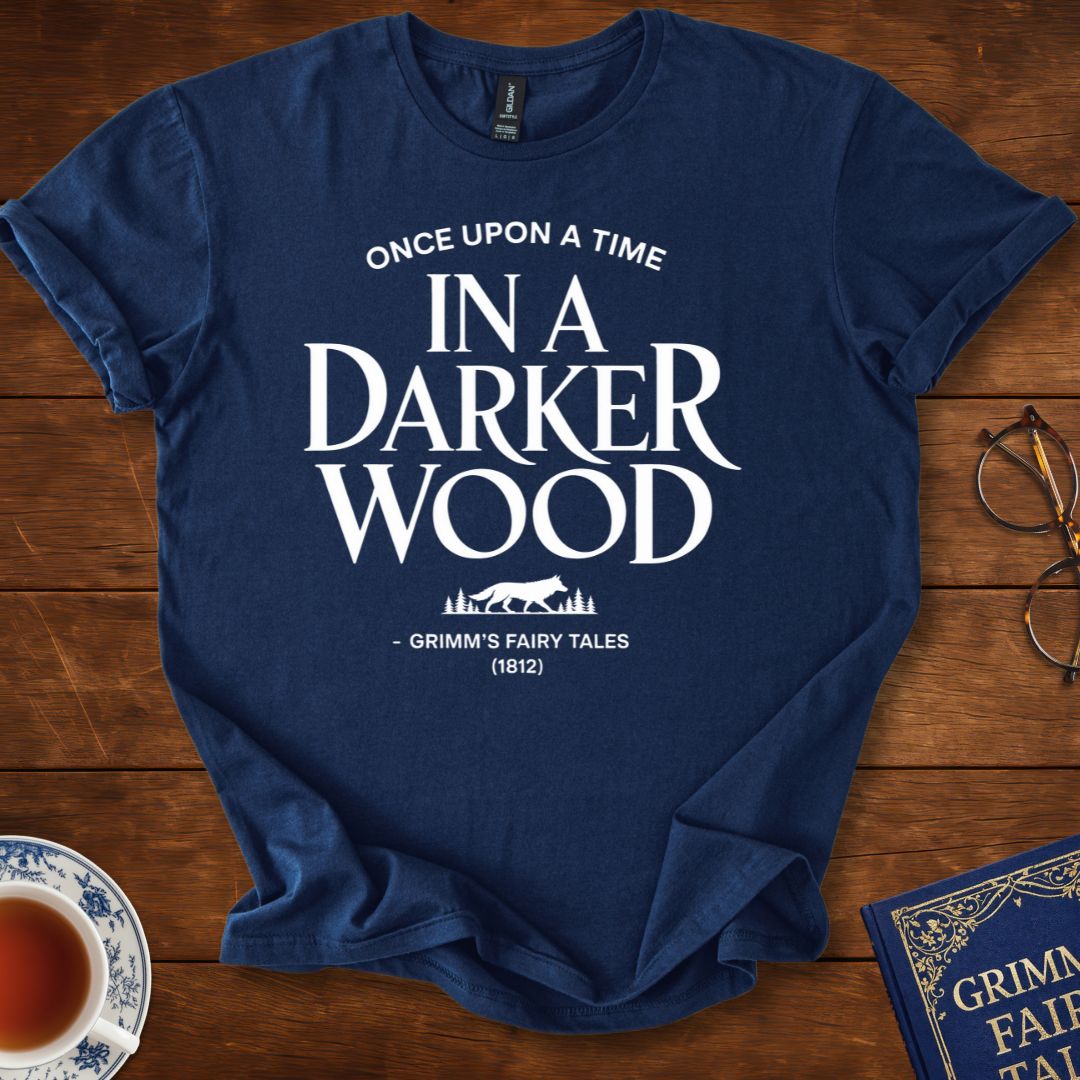 Once Upon a Time Grimm’s Fairy Tales T-Shirt Navy