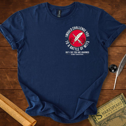 Battle of Wits Shakespeare T-Shirt