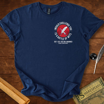 Battle of Wits Shakespeare T-Shirt