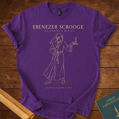 Ebenezer Scrooge T-Shirt – A Christmas Carol Literary Tee