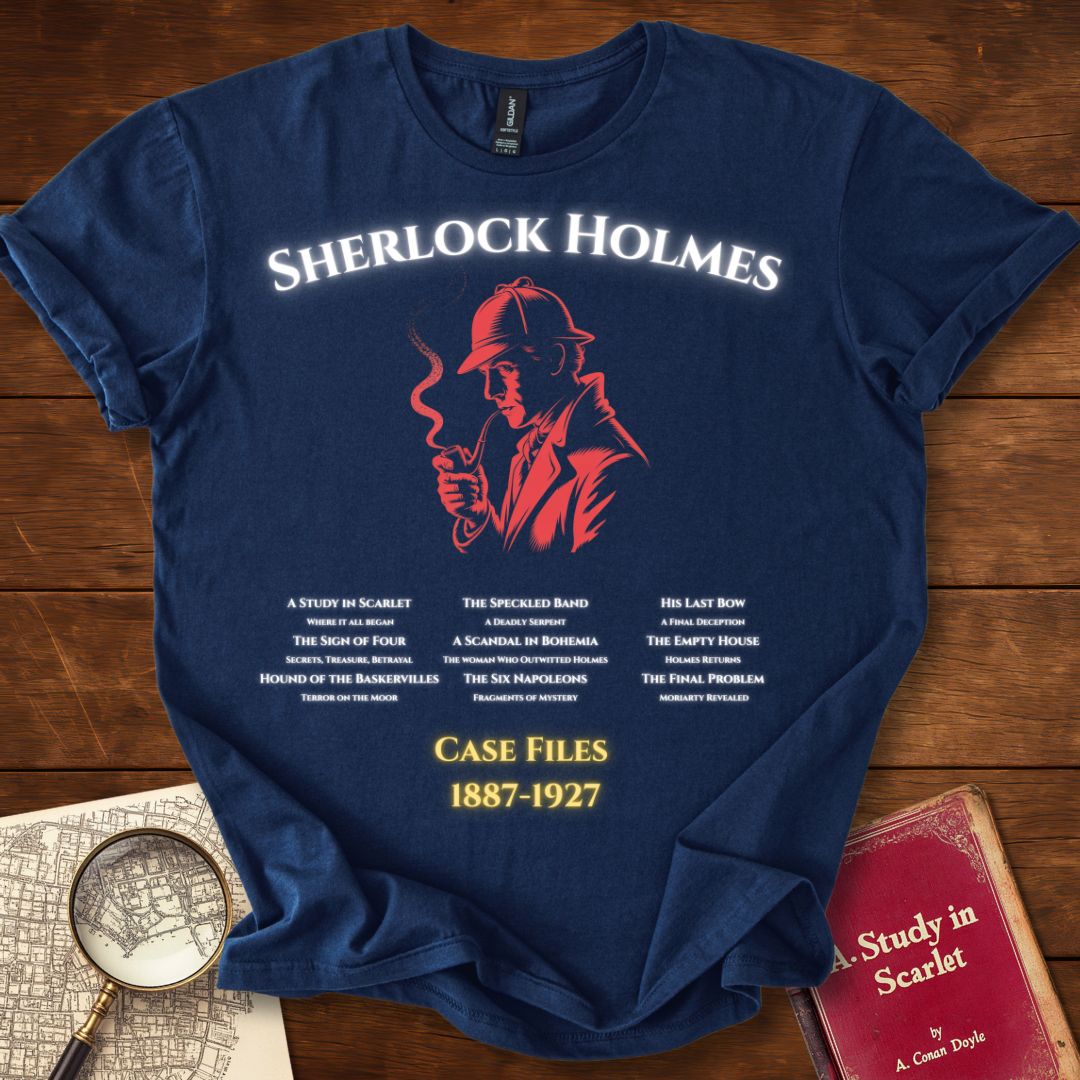 Sherlock Holmes Case Files T-Shirt
