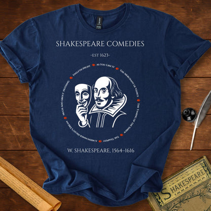 Shakespeare Comedies T-Shirt