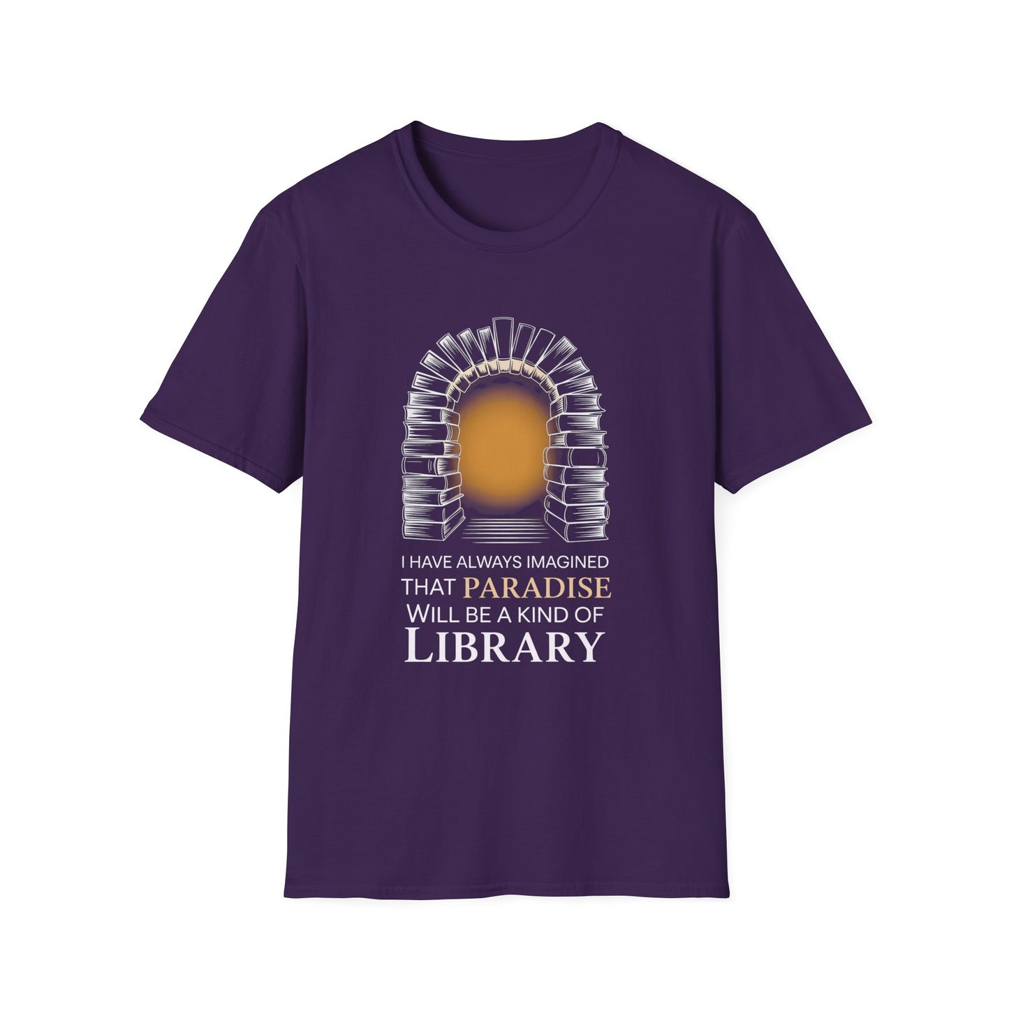 Paradise will be a kind of Library T-Shirt