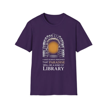 Paradise will be a kind of Library T-Shirt