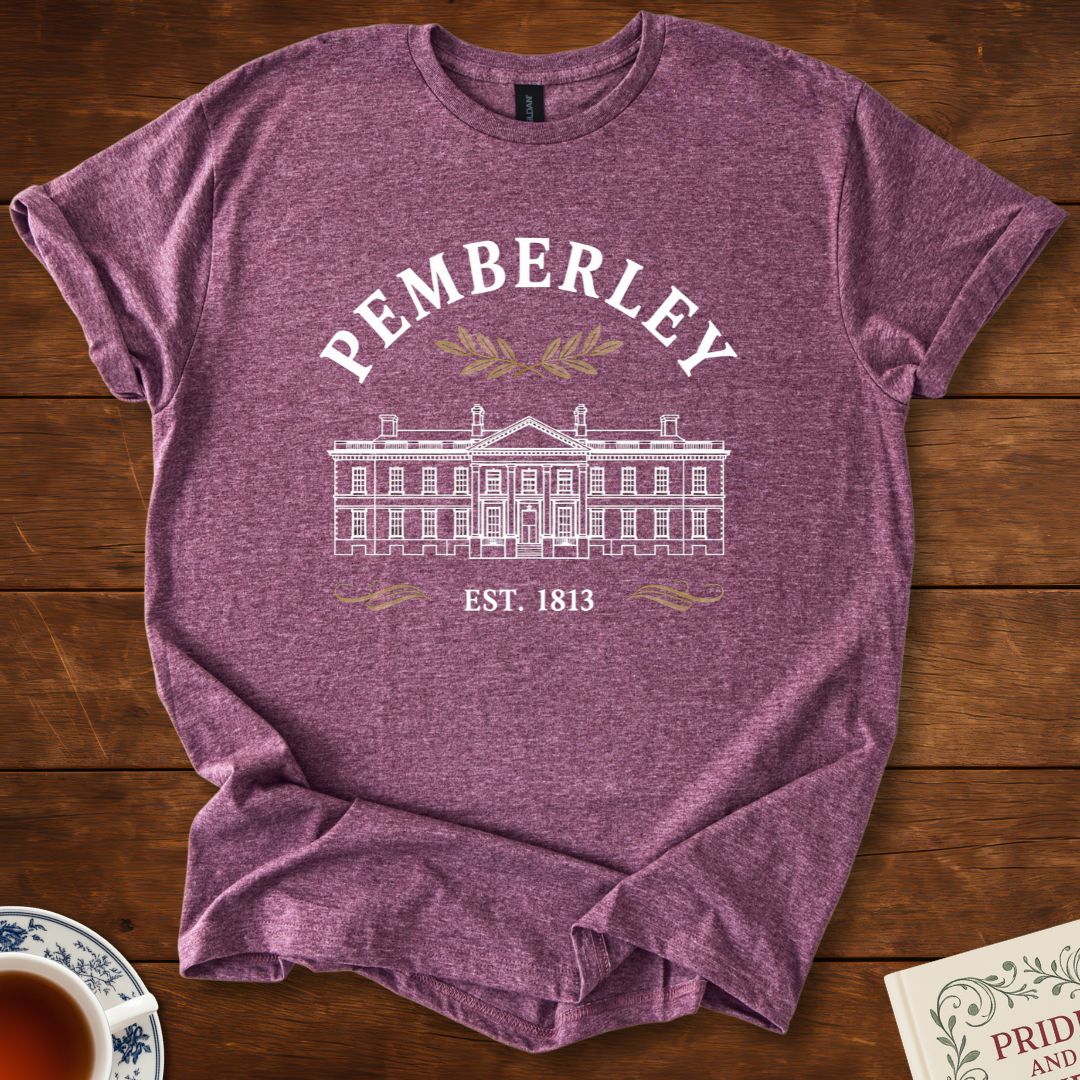 Pemberley Pride and Prejudice T-Shirt