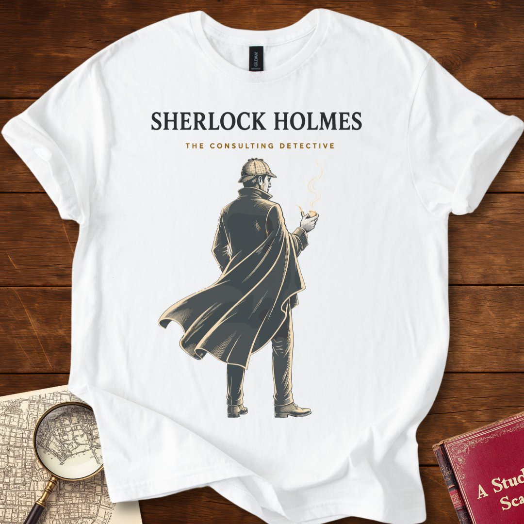 Sherlock Holmes – The Consulting Detective | Literary Graphic T-Shirt