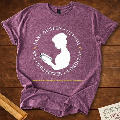 Jane Austen 250 Years Insignia T-Shirt