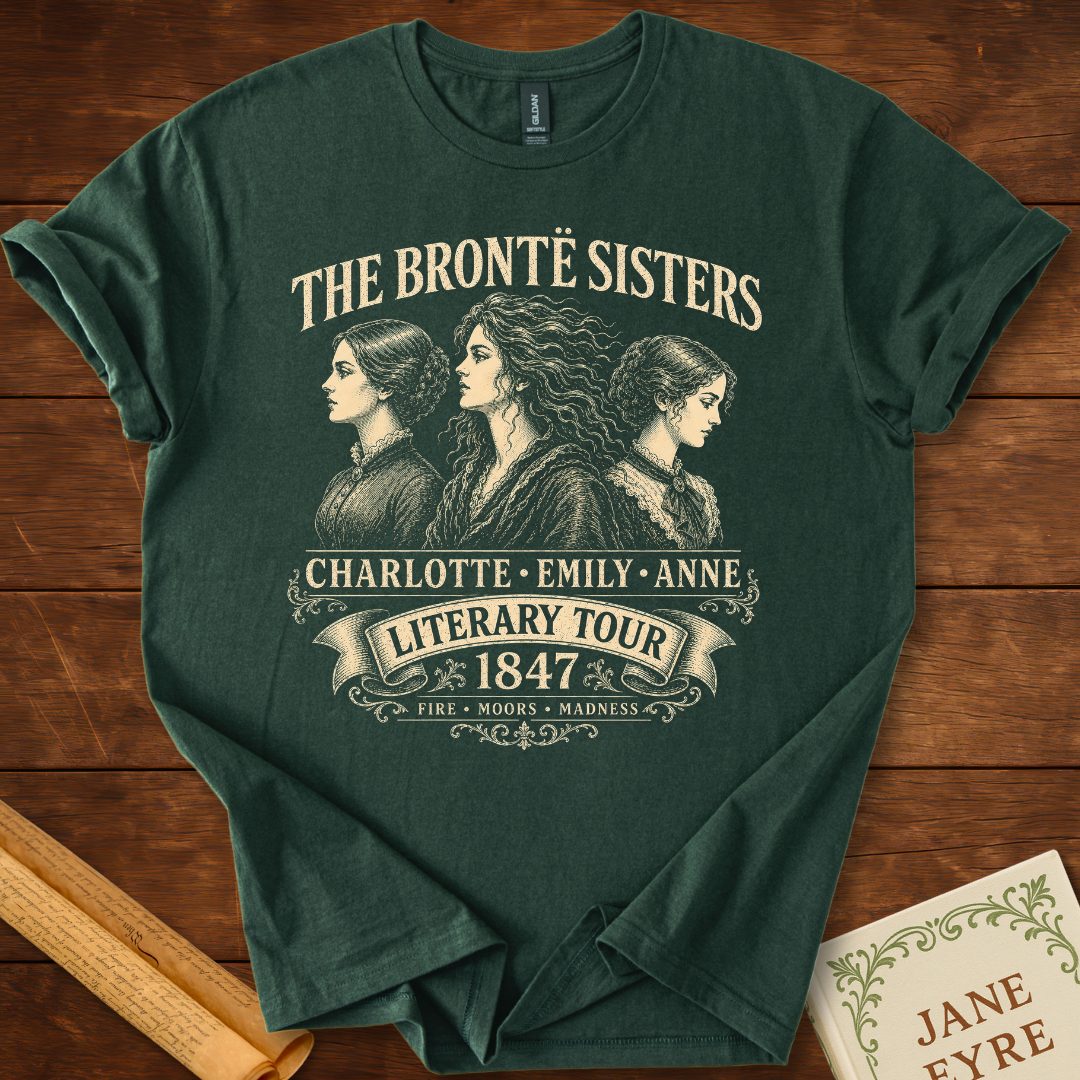 The Brontë Sisters “Literary Tour 1847” T-Shirt