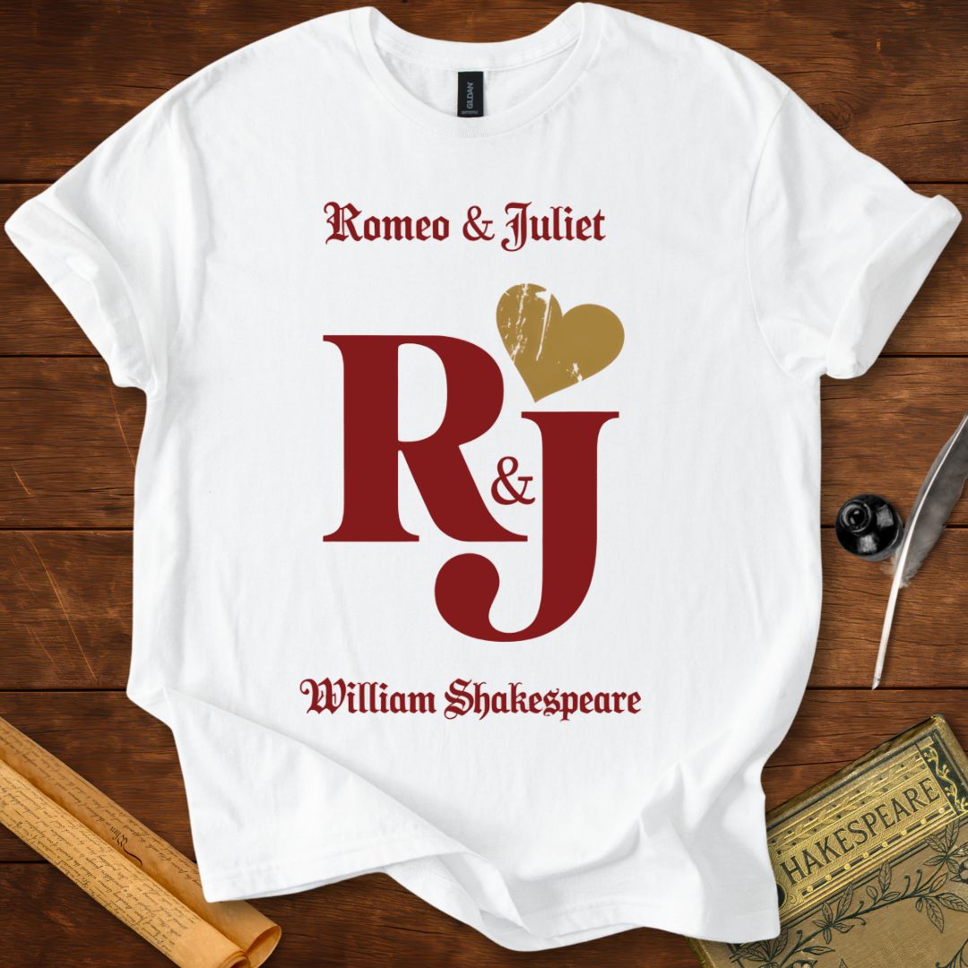 Romeo and Juliet Duogram Shakespeare T-Shirt