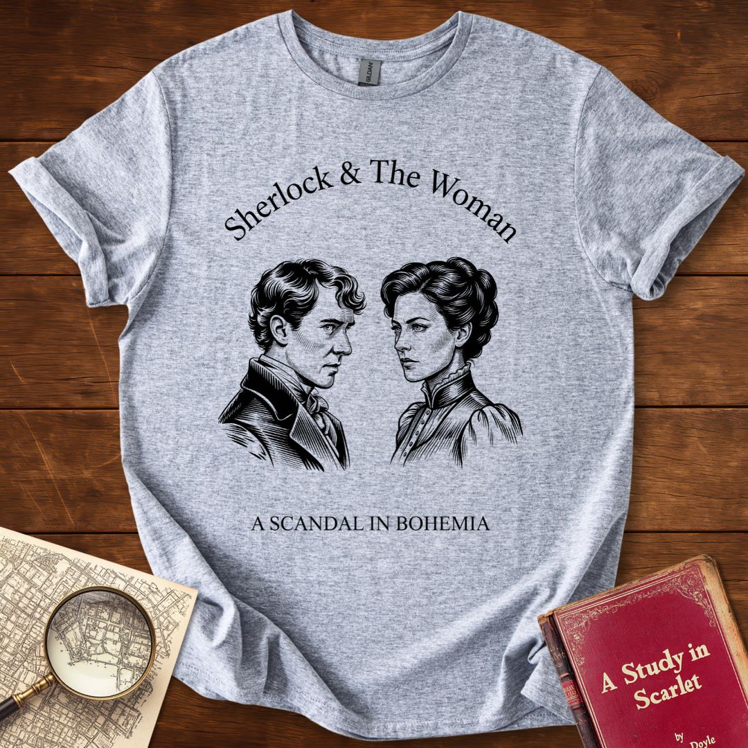 Sherlock Holmes & The Woman — A Scandal in Bohemia T-Shirt