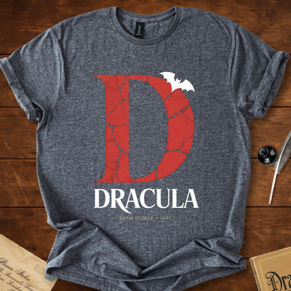 Monogram Dracula T-Shirt Dark Heather Grey
