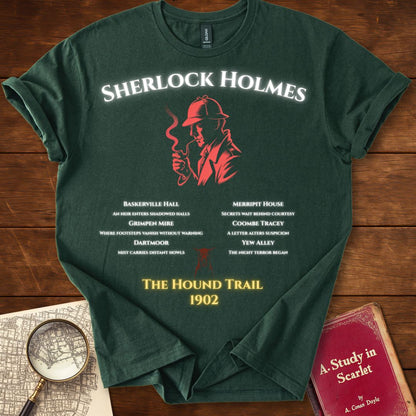 The Hound Trail 1902 – Sherlock Holmes Route T-Shirt