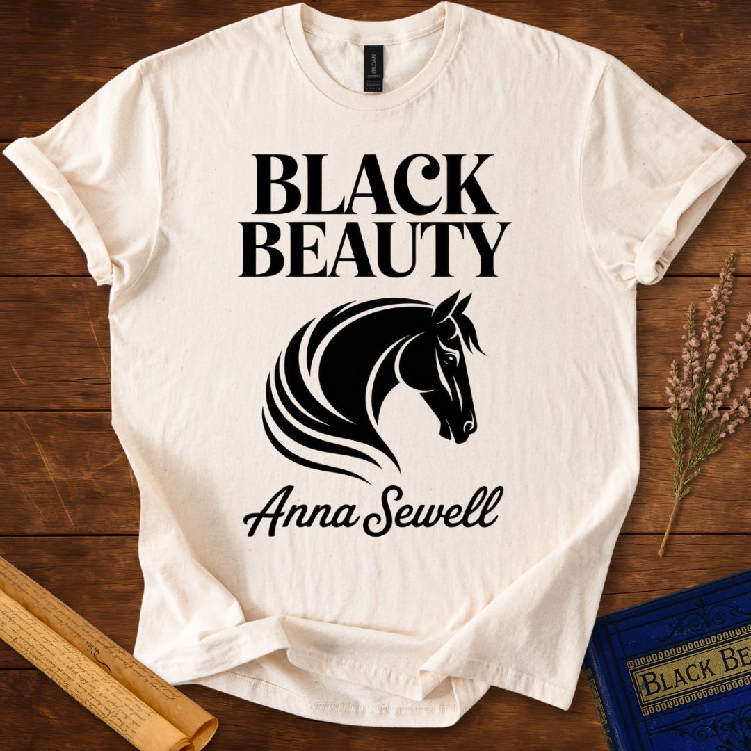 Black Beauty by Anna Sewell T-shirt