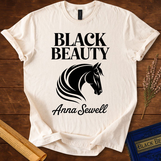 Black Beauty by Anna Sewell T-shirt