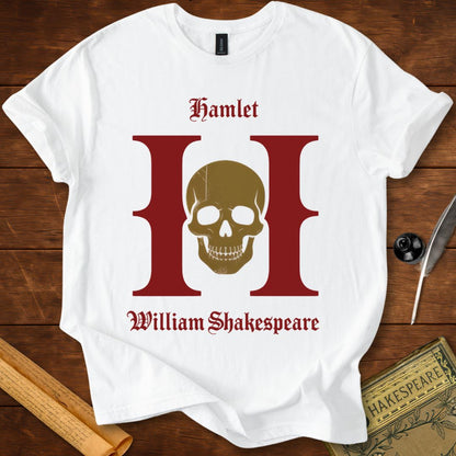 Hamlet Monogram Shakespeare T-Shirt