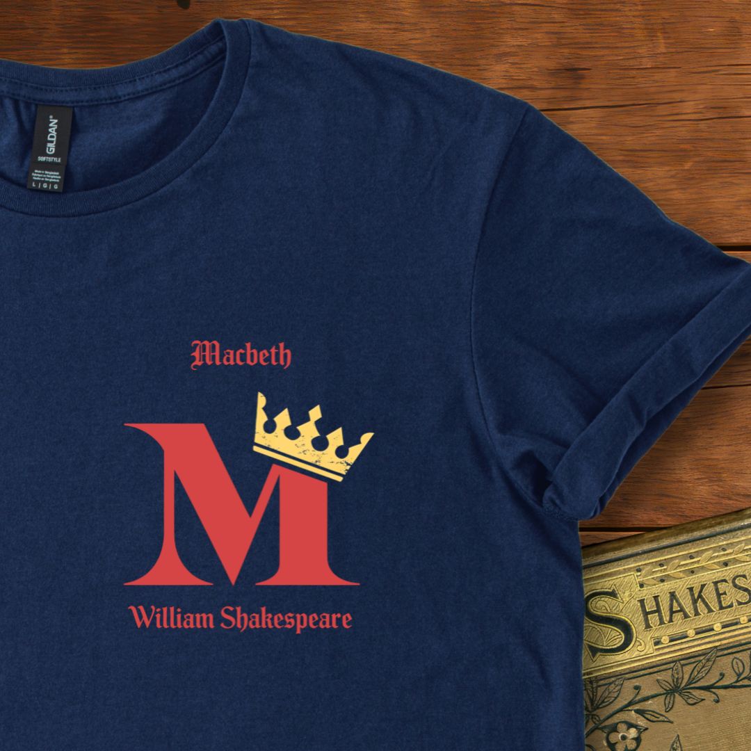 Macbeth Monogram Insignia Shakespeare T-Shirt – Fiction Threads