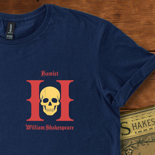 Hamlet Monogram Insignia Shakespeare T-Shirt