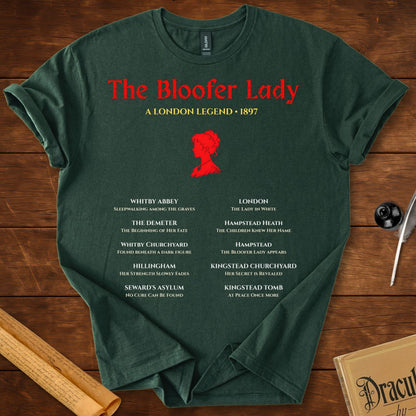 The Bloofer Lady – A London Legend 1897 Literary Gothic T-Shirt