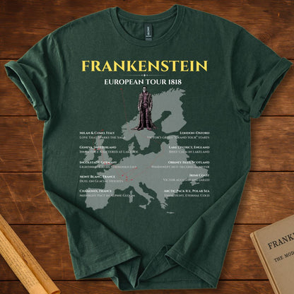 Frankenstein European Tour T-Shirt Forest Green