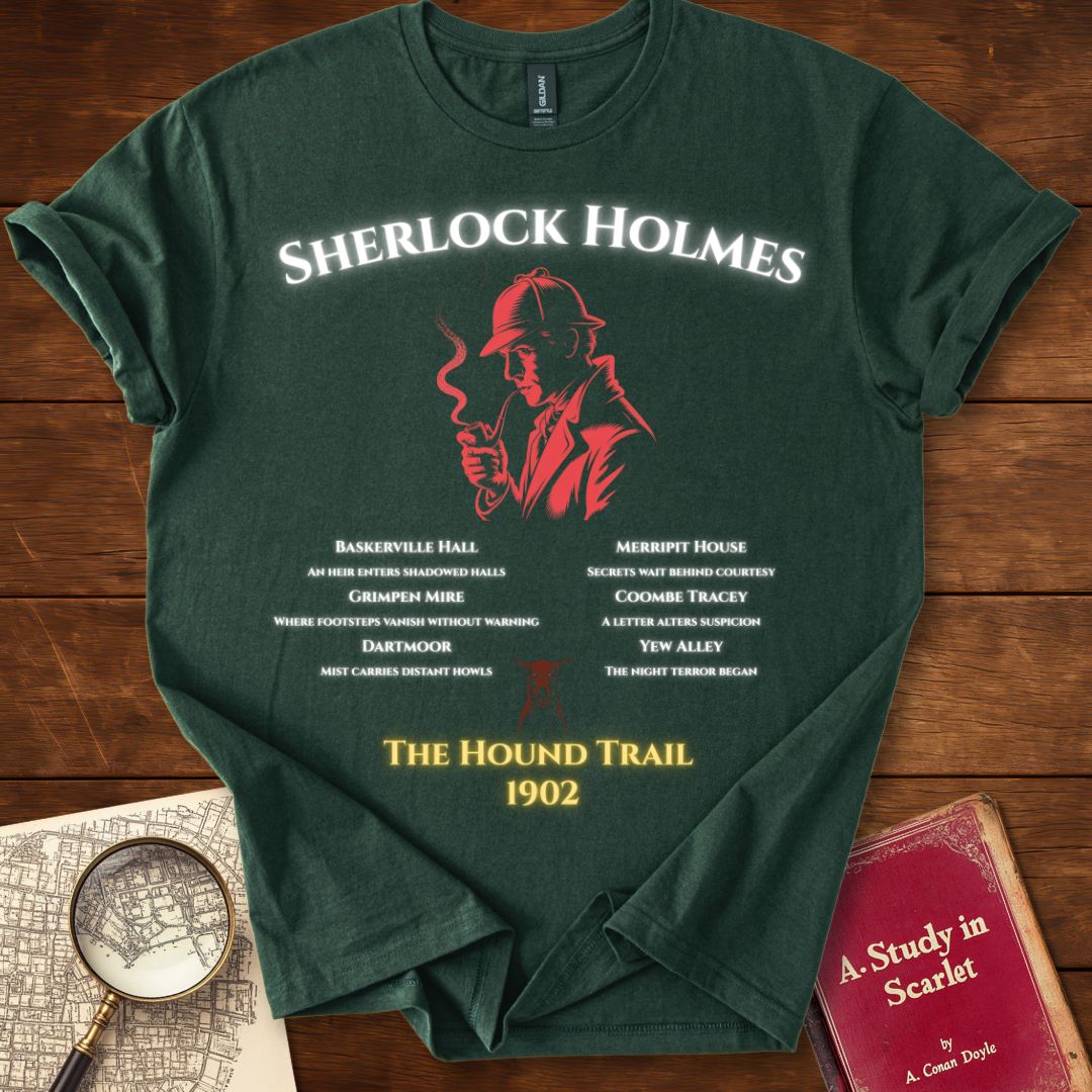 The Hound Trail 1902 – Sherlock Holmes Route T-Shirt