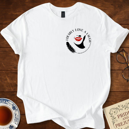 I Dearly Love a Laugh Circular Insignia T-Shirt