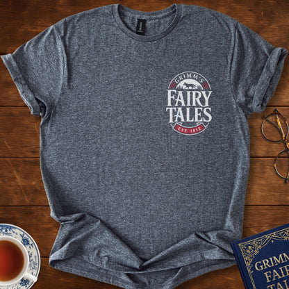 Grimm’s Fairy Tales – Est. 1812 (Left Chest Print) T-Shirt