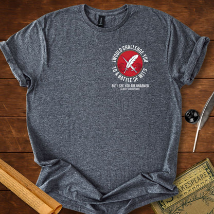 Battle of Wits Shakespeare T-Shirt