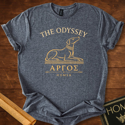 The Odyssey – Argos Classical Hound T-Shirt Dark Heather Grey