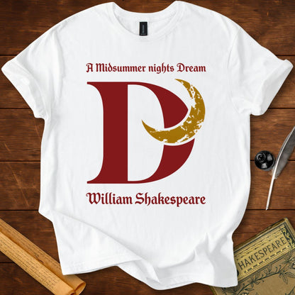A Midsummer Nights Dream Monogram Shakespeare T-Shirt