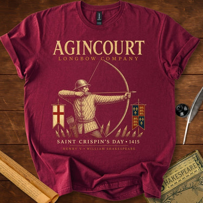 Agincourt Longbow Company Henry V T-Shirt
