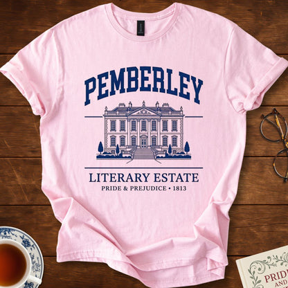 Pemberley Literary Estate Pride and Prejudice T-Shirt