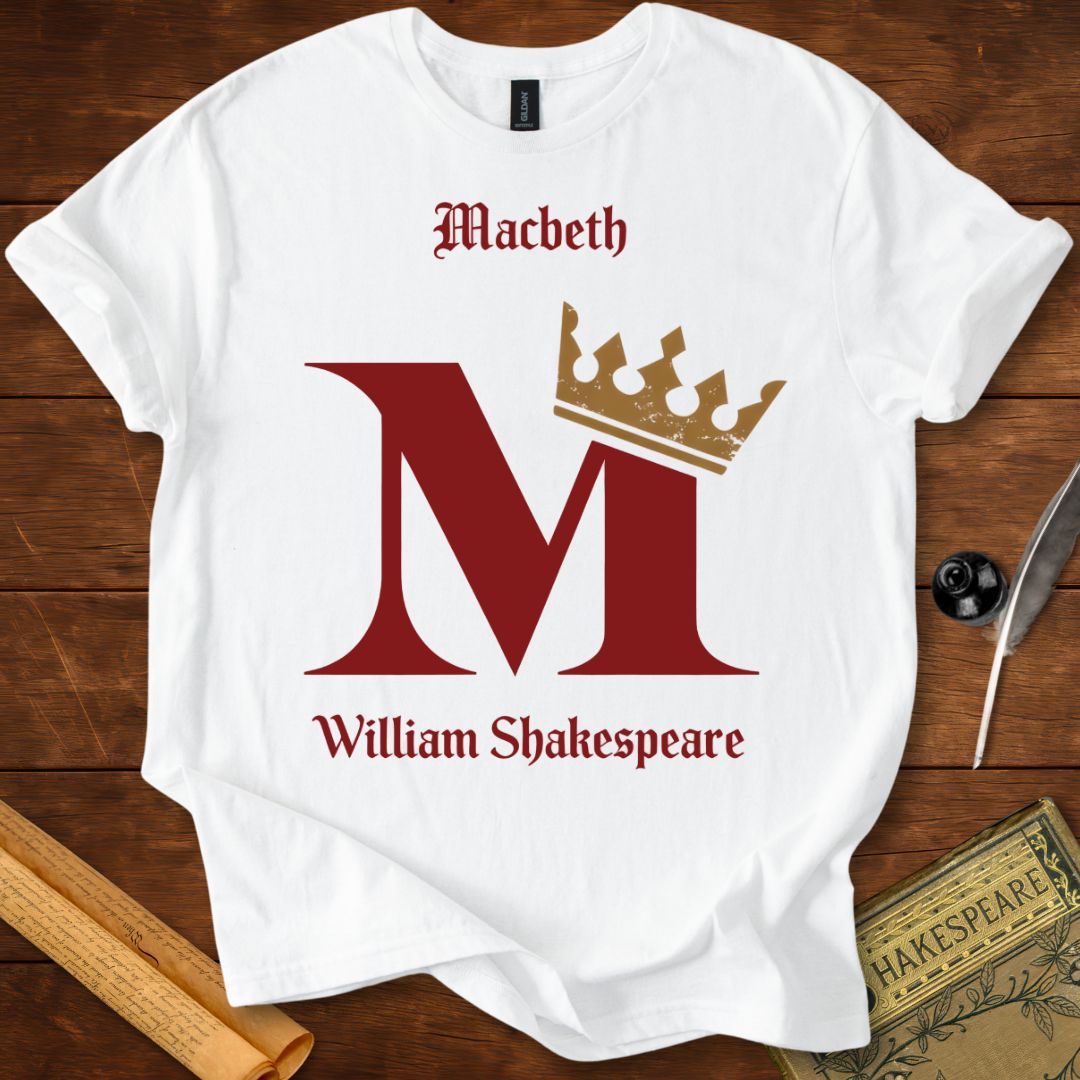 Macbeth Monogram Shakespeare T-Shirt