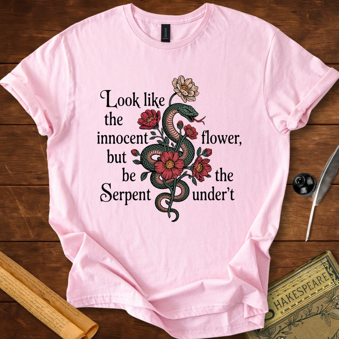 Look Like the Innocent Flower T-Shirt Light Pink