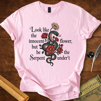 Look Like the Innocent Flower T-Shirt Light Pink