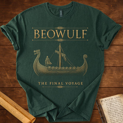 The Final Voyage | Beowulf Literary T-Shirt
