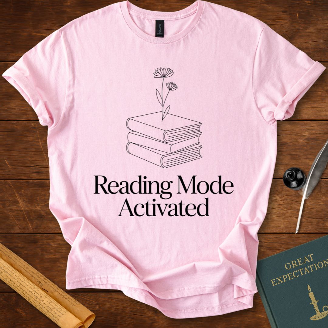 Reading Mode Activated Book Lover T-Shirt