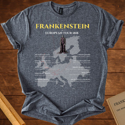 Frankenstein European Tour T-Shirt Dark Heather Grey