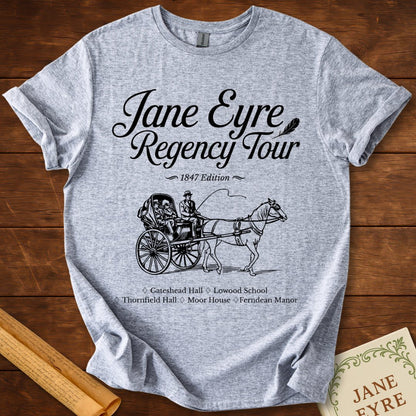 Jane Eyre Regency Tour T-Shirt Sport Grey