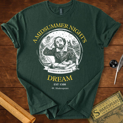 A Midsummer Nights Dream Funny Shakespeare T-Shirt