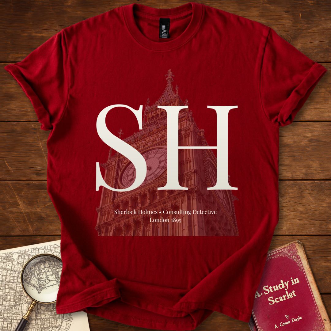 Sherlock Holmes Duogram London T-Shirt
