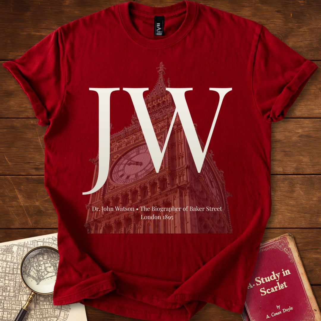 Dr John Watson Sherlock Holmes Duogram London T-Shirt