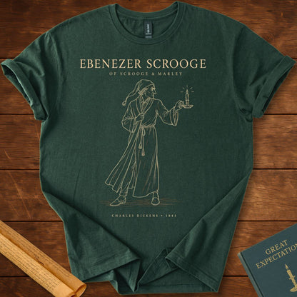 Ebenezer Scrooge T-Shirt – A Christmas Carol Literary Tee