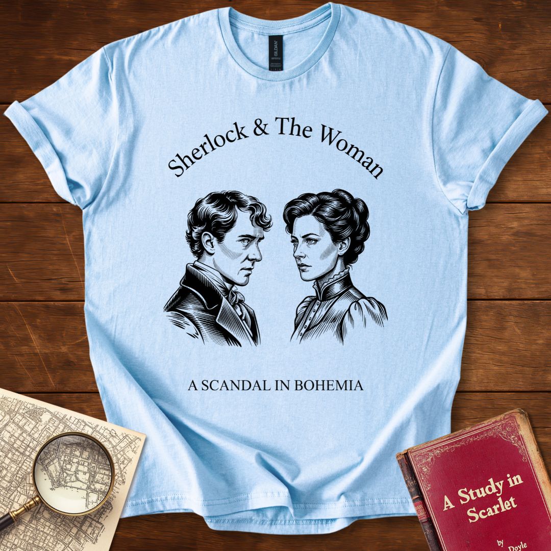Sherlock Holmes & The Woman — A Scandal in Bohemia T-Shirt