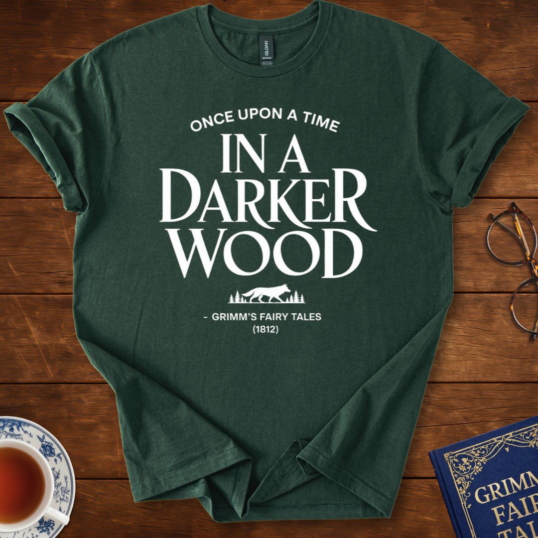 Once Upon a Time Grimm’s Fairy Tales T-Shirt Forest Green