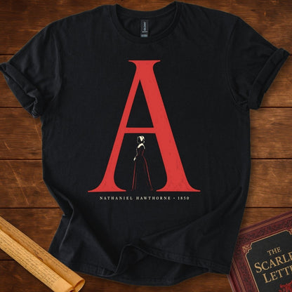 The Scarlet Letter A T-Shirt – Nathaniel Hawthorne