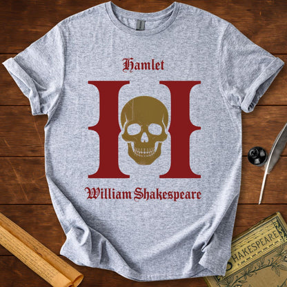 Hamlet Monogram Shakespeare T-Shirt