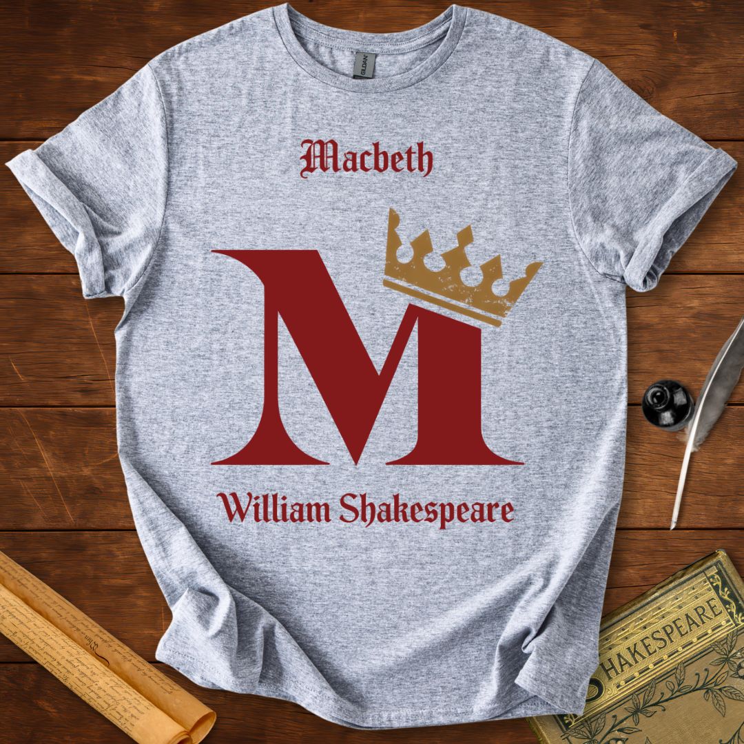 Macbeth Monogram Shakespeare T-Shirt