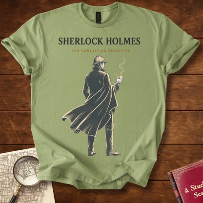 Sherlock Holmes – The Consulting Detective | Literary Graphic T-Shirt