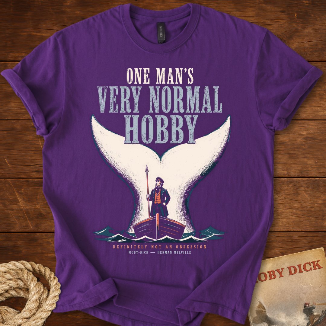 One Man’s Very Normal Hobby T-Shirt – Moby-Dick